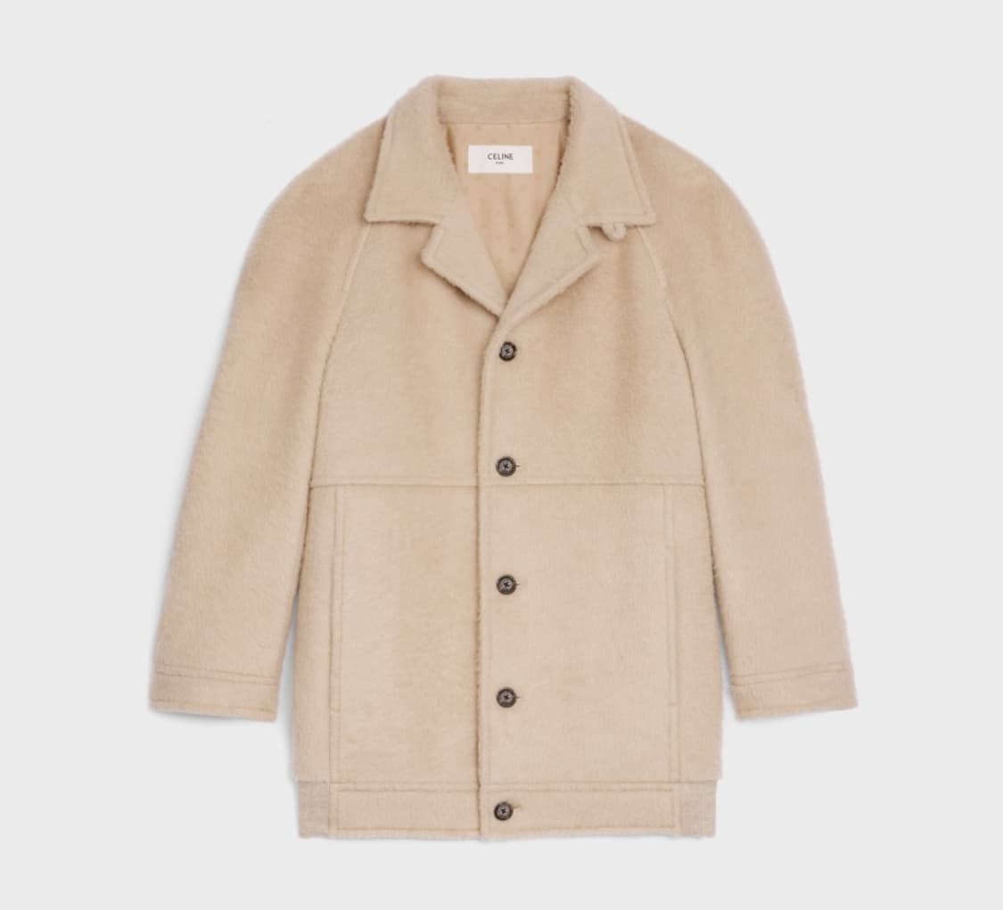 [소녀시대 수영님 착용] 셀린느 22AW 여성 에그 실루엣 코트 상품이미지4