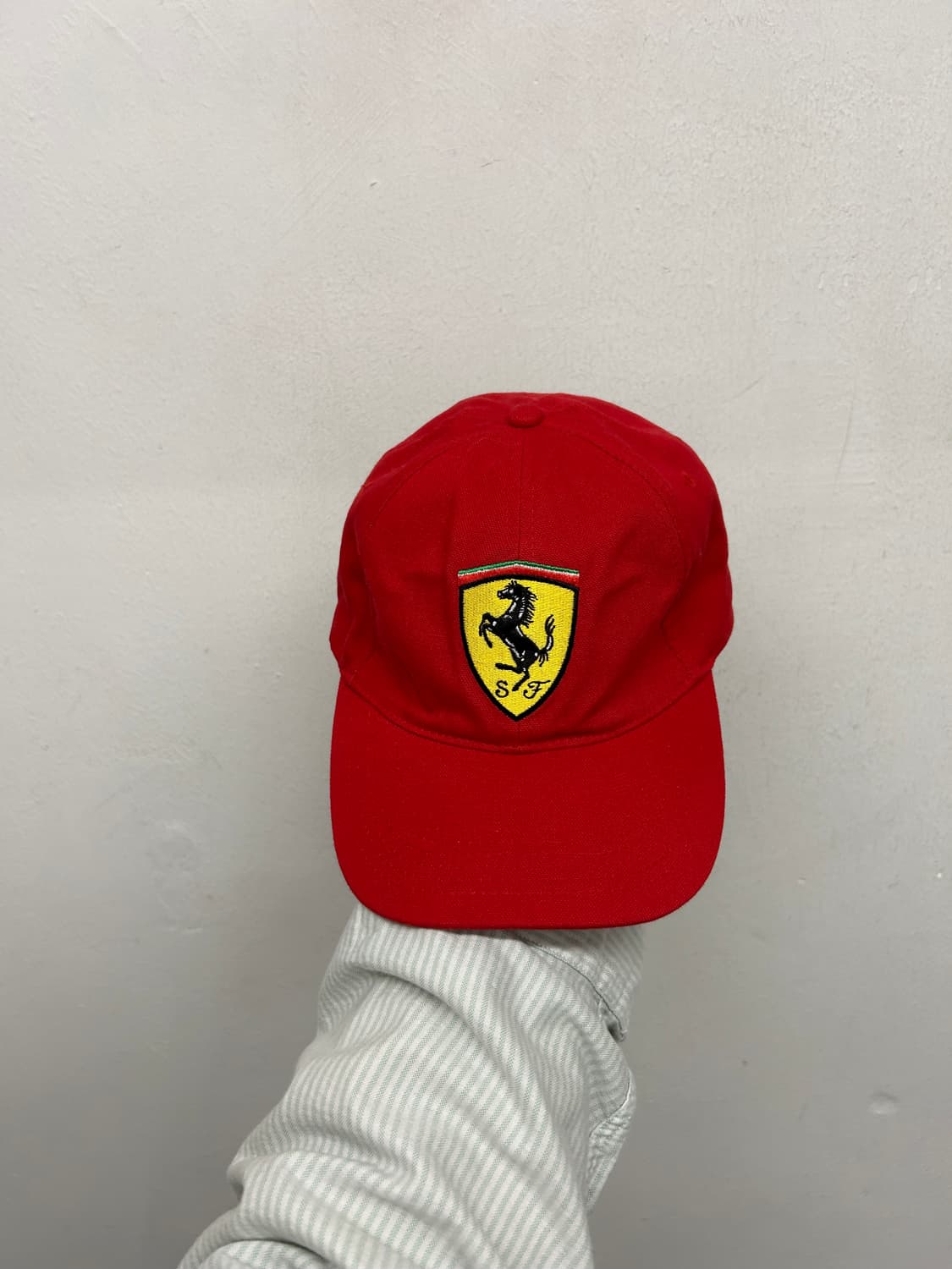 페라리 Ferrari 레드 볼캡 모자 상품이미지1