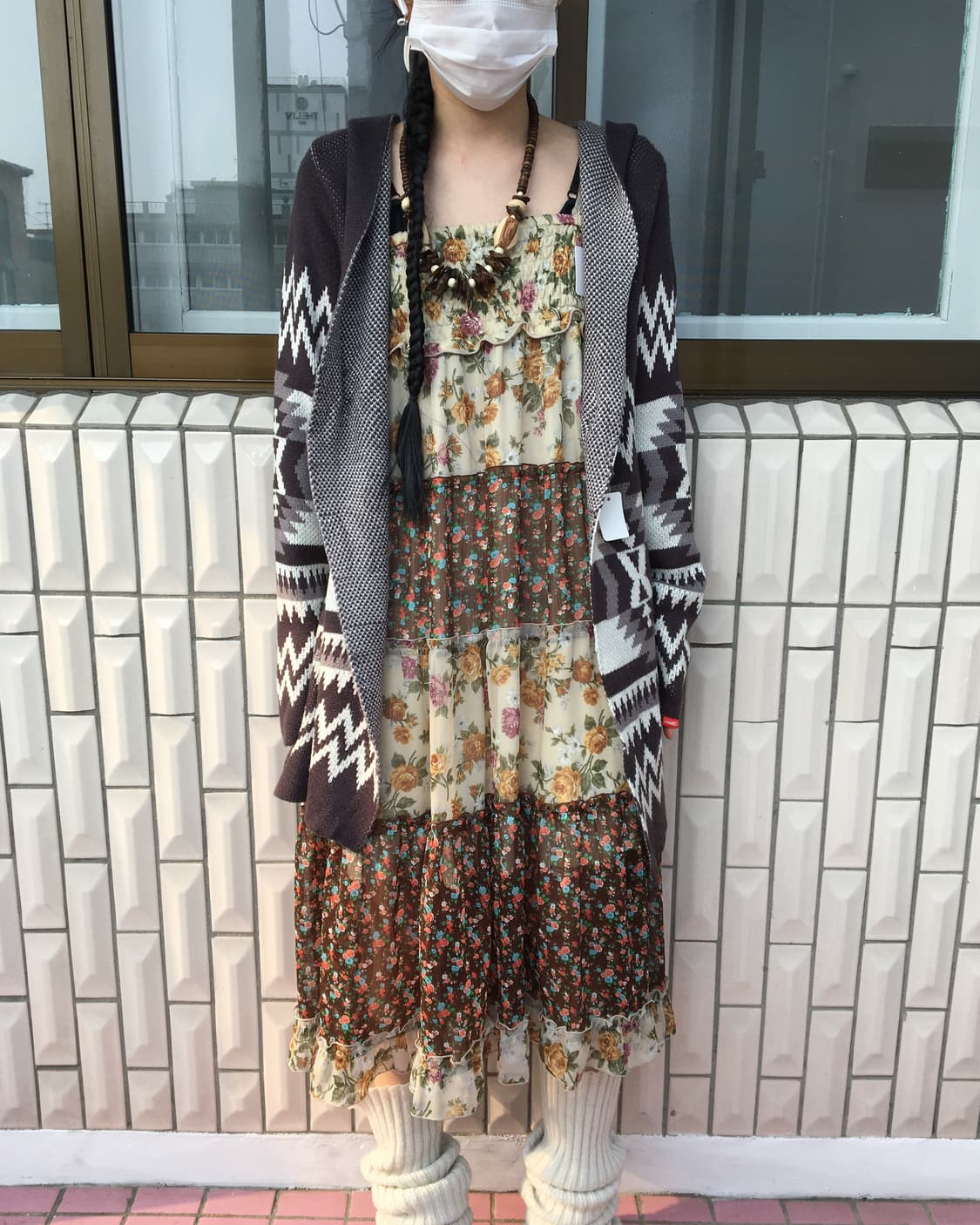 Nomadic mood hood knit cardigan 상품이미지8