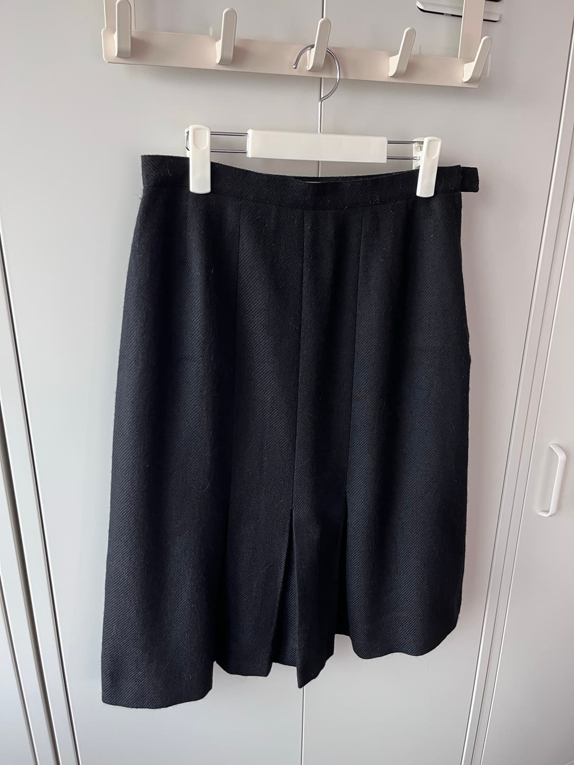 빈티지 핀턱 주름 플리츠 미디 스커트 상품이미지7