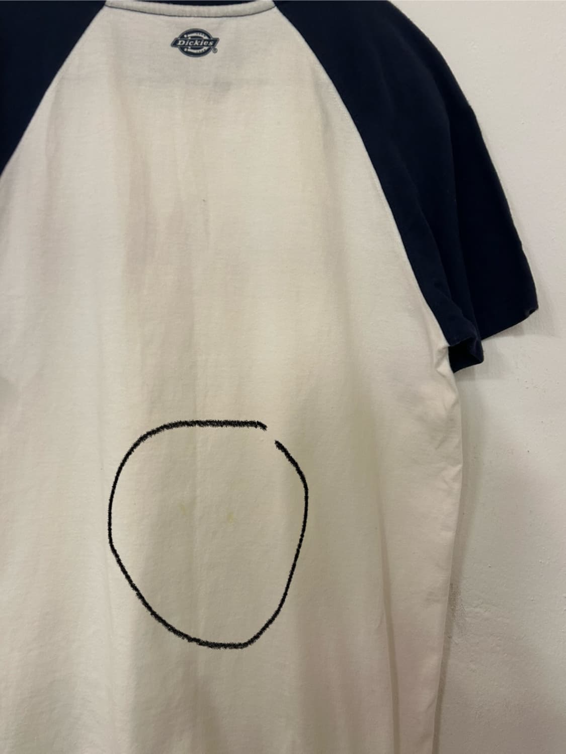 디키즈 래글런 반팔 티셔츠 S-MEDIUM 상품이미지5