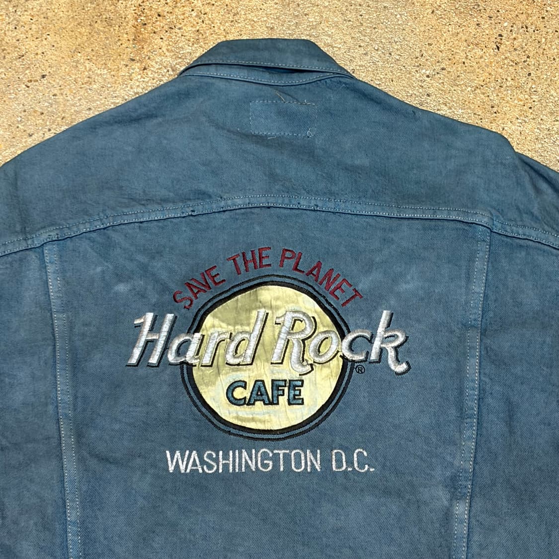 레어 90s 빈티지 리바이스 하드락카페 데님자켓 청자켓 상품이미지8