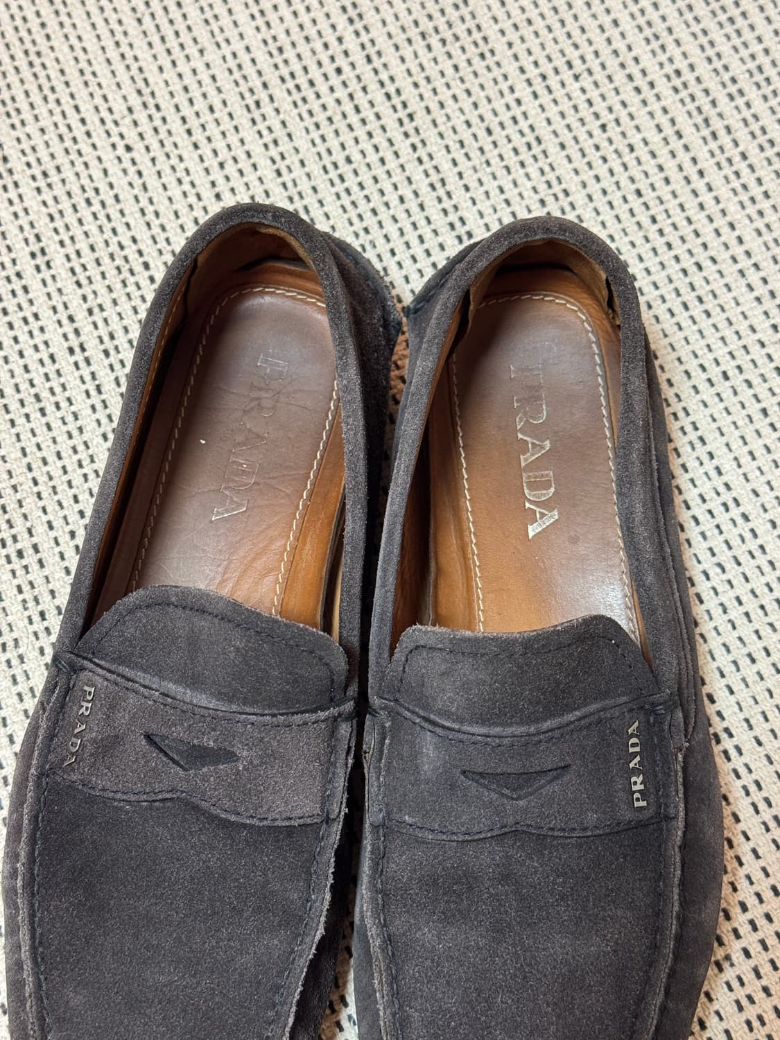 빈티지 프라다 스웨이드 플랫슈즈 상품이미지5