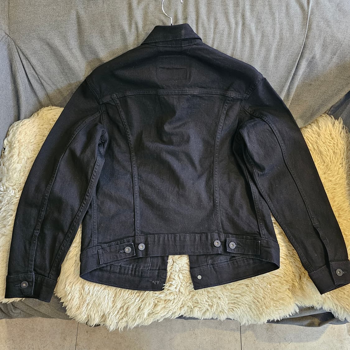S 리바이스 블랙데님 자켓 3세대 상품이미지3