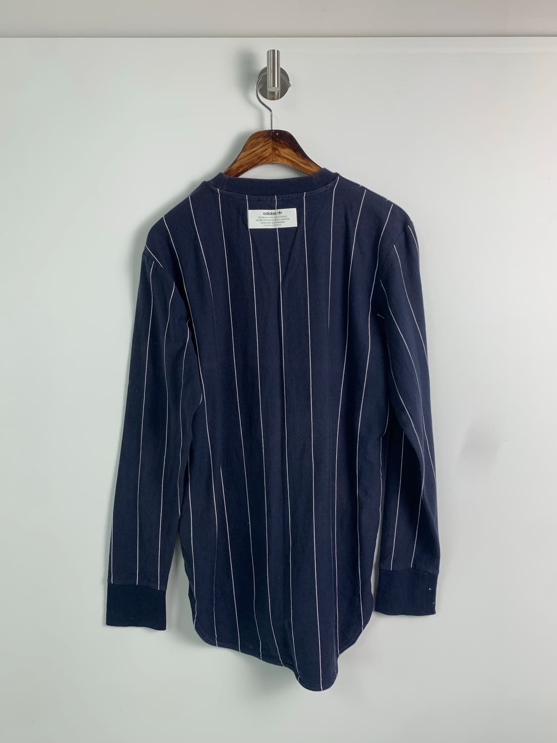 아디다스 트레포일 네이비 스트라이프 롱슬리브 긴팔티 상품이미지3