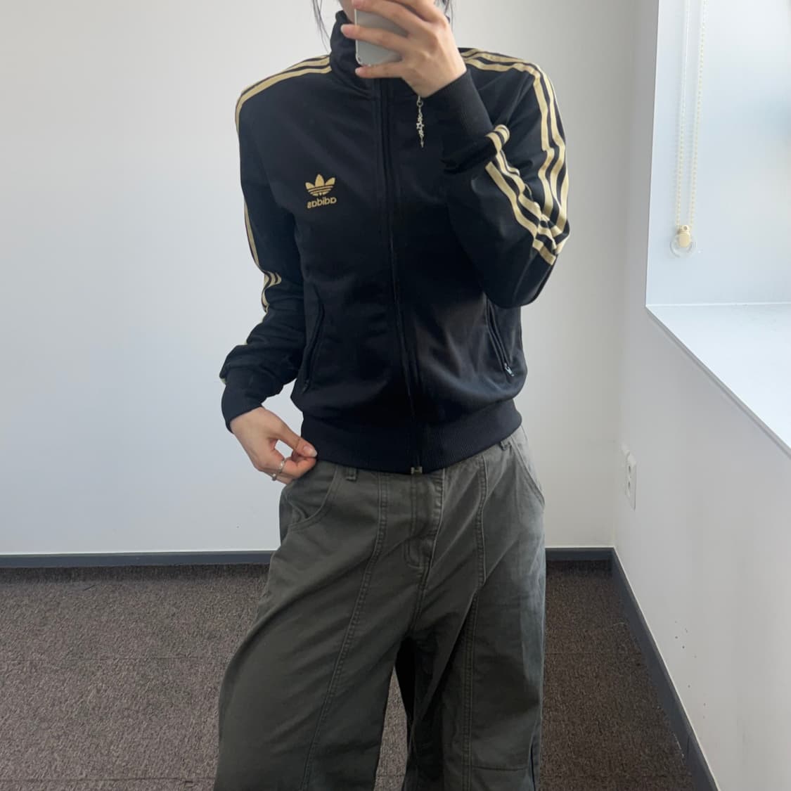 Adidas 아디다스 검골 백 포인트 구파 져지 상품이미지1