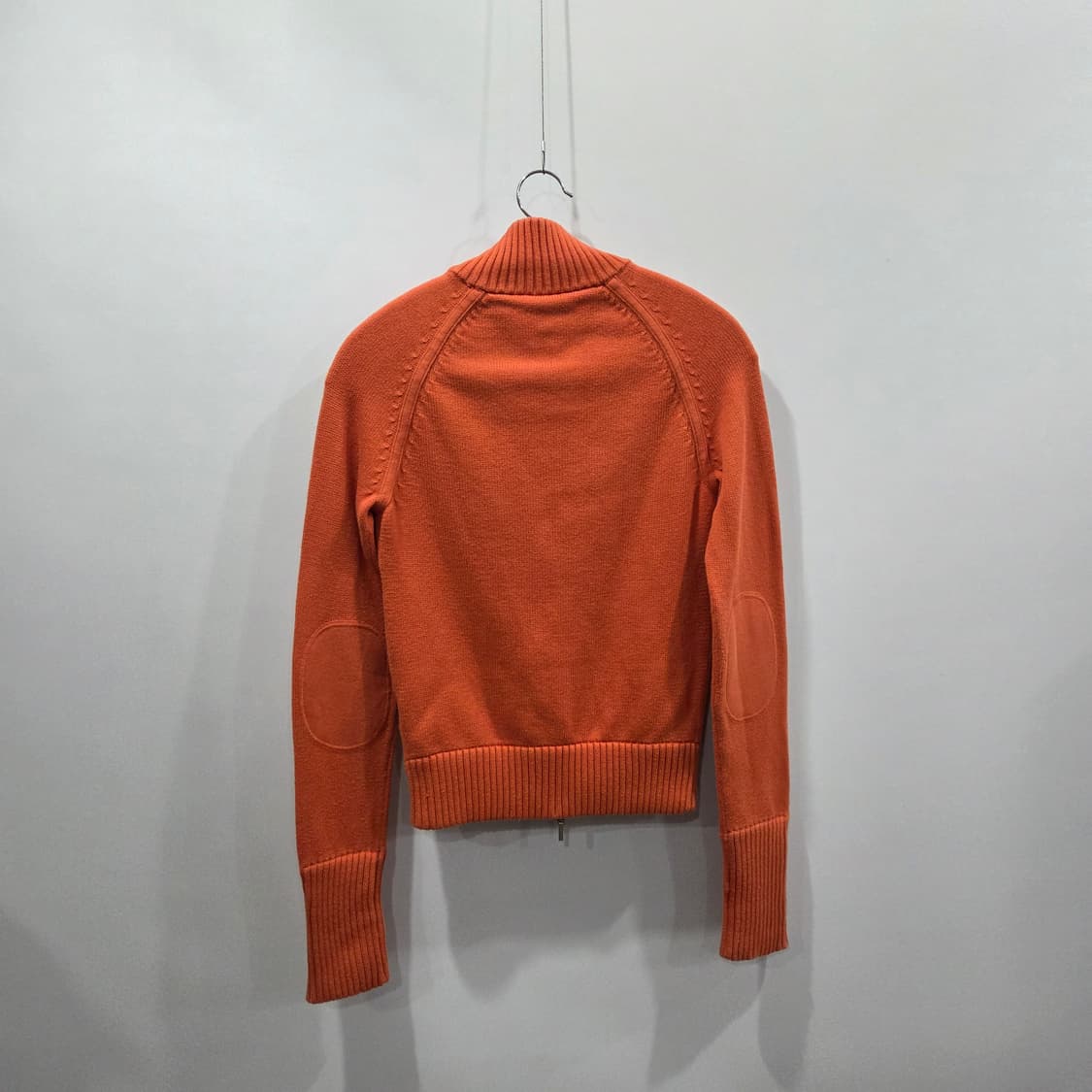 폴로진스컴퍼니 우먼 엘보우패치 투웨이 니트집업 M 상품이미지5