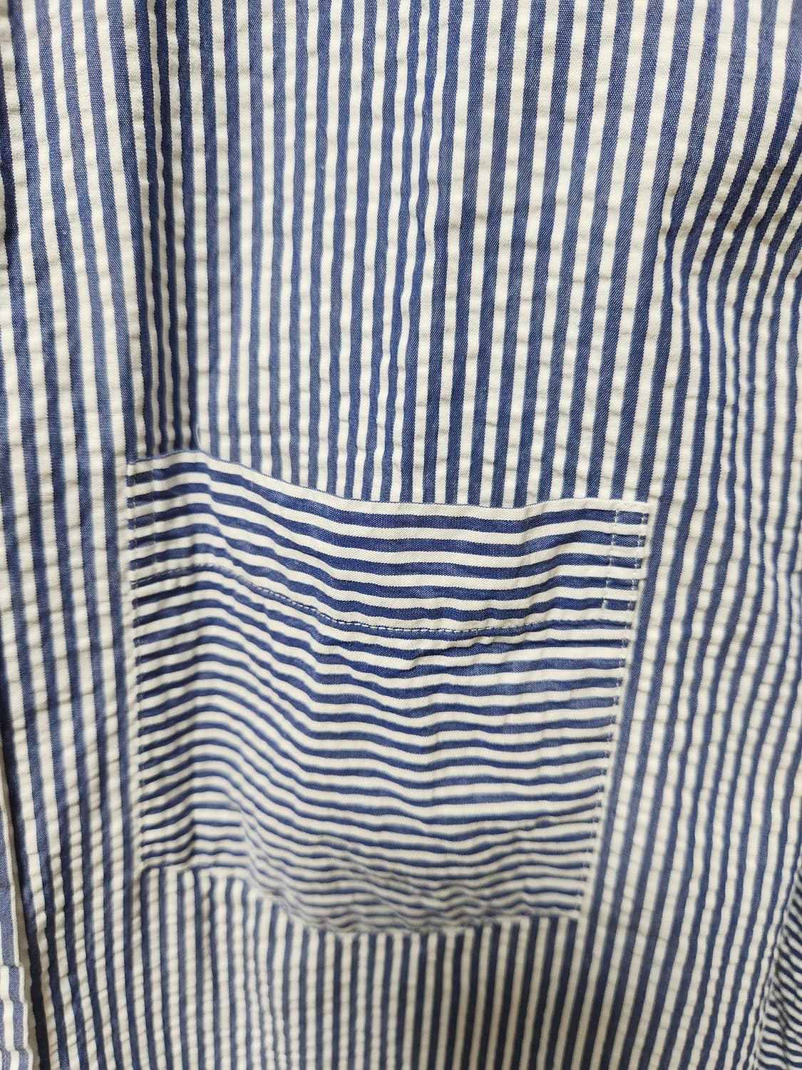 브룩스브라더스 시어서커 스트라이프 긴팔 셔츠L 상품이미지4