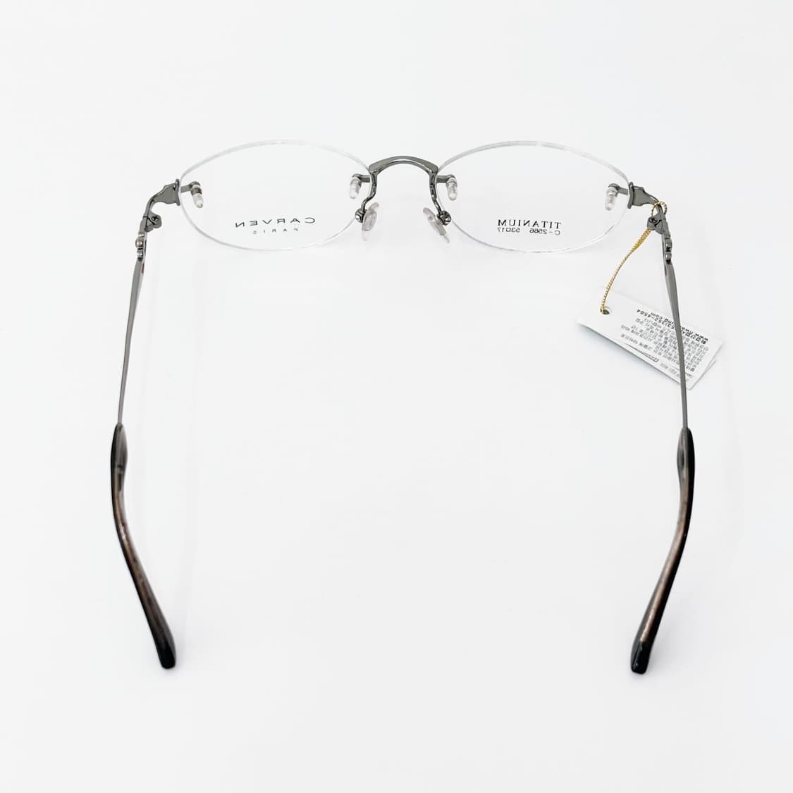 키지클럽 CARVEN 그레이 포인트 무테 데드스탁 빈티지안경 상품이미지4