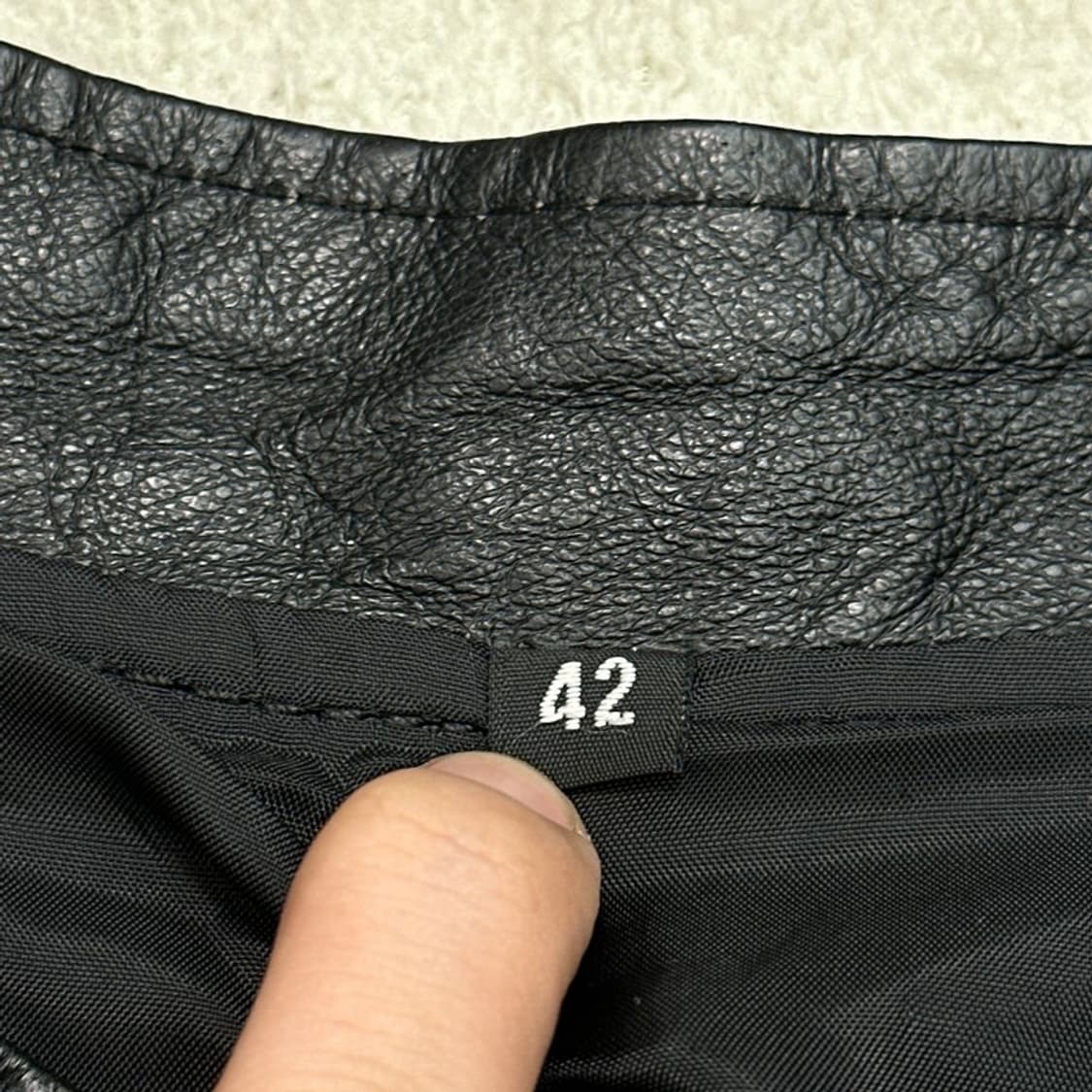 레더 라이더 자켓 42 상품이미지6