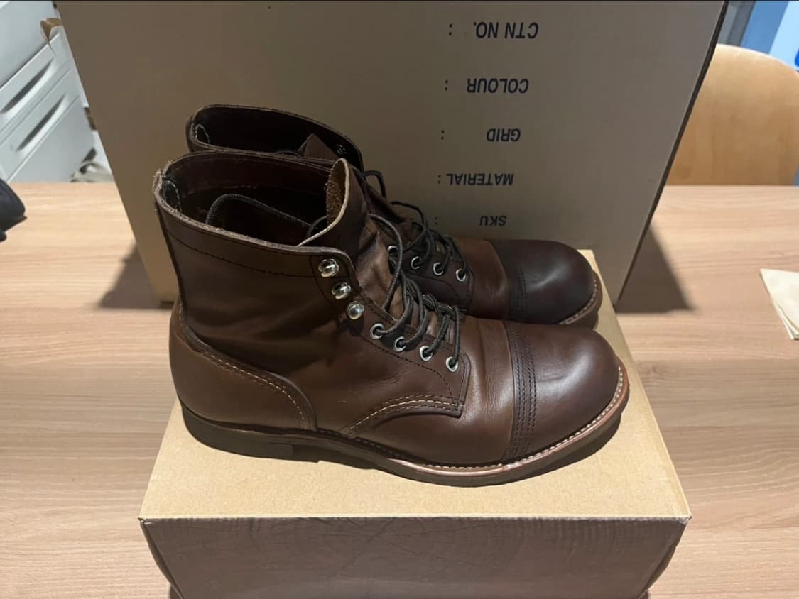 레드윙 8111 아이언 레인저 부츠 브라운 상품이미지2