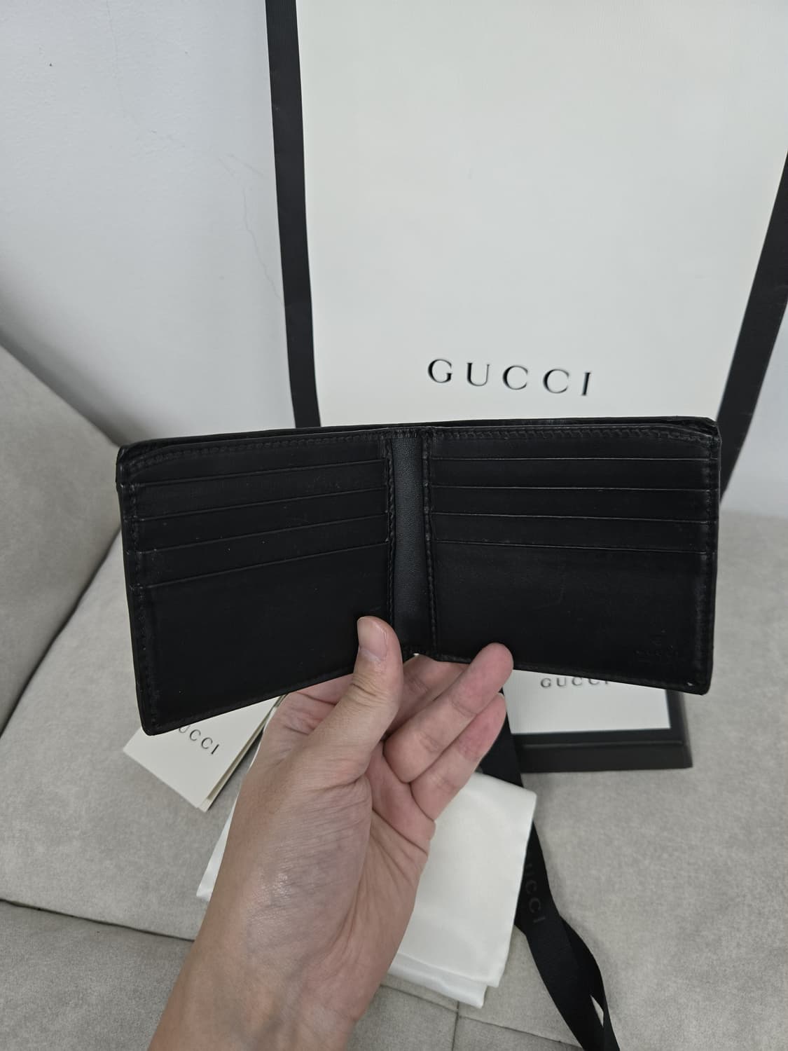 [보증서 정품]구찌 점핑 타이거 반지갑 상품이미지5