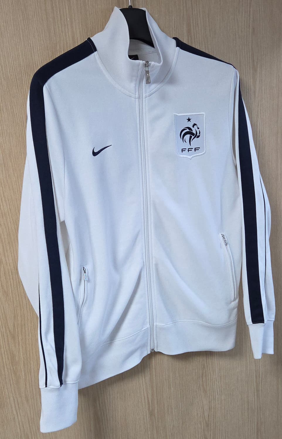 (착샷) 나이키 프랑스 국가대표 유니폼 트랙탑 져지 12-13 레트로  상품이미지2
