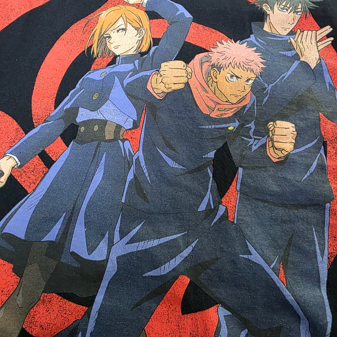 [XL] 주술회전 프로모 리바이 티셔츠 fit like L 상품이미지3