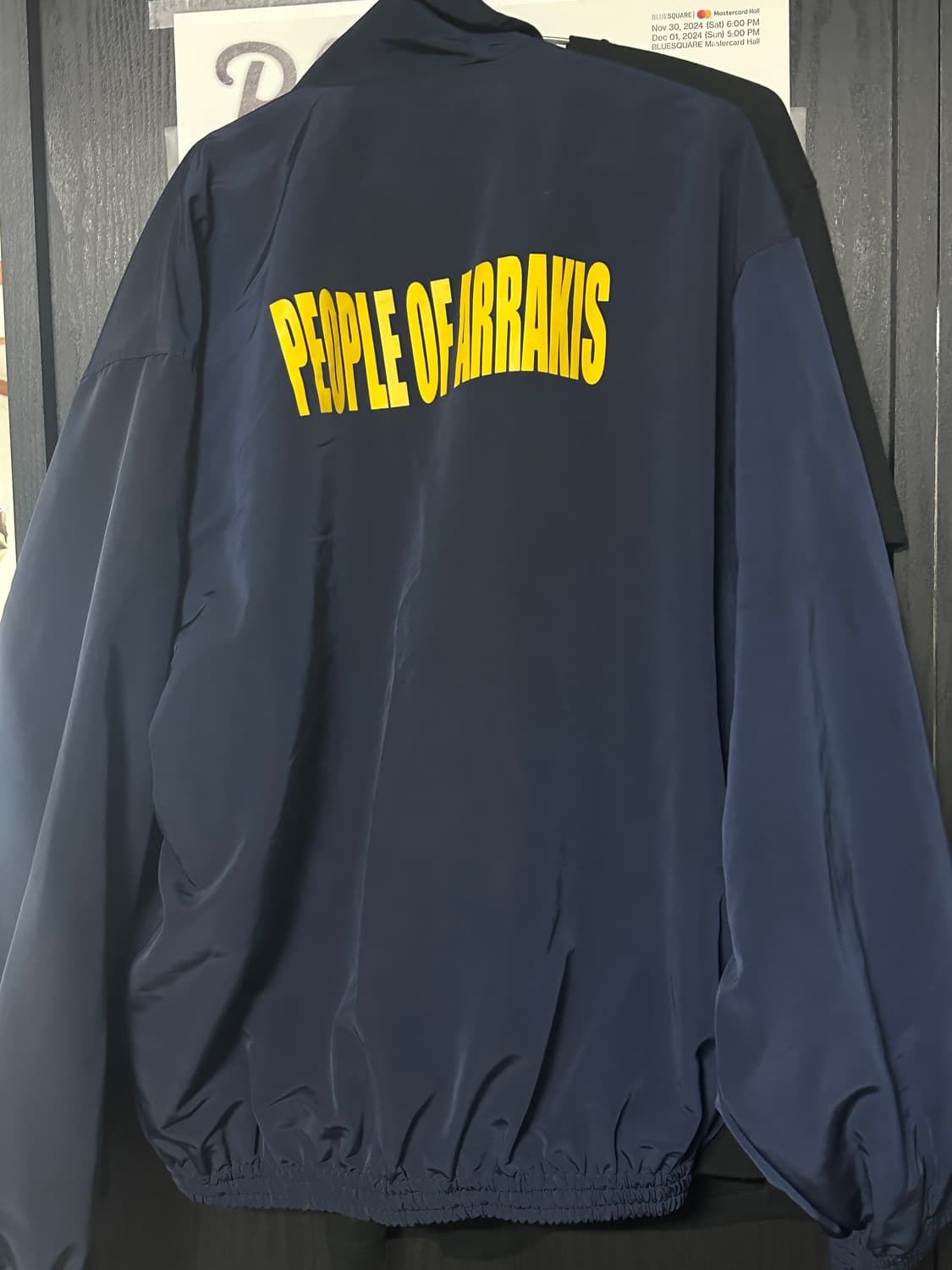 언더마이카 메이건 패디드 숄더 집업 블루종 2사이즈 상품이미지2