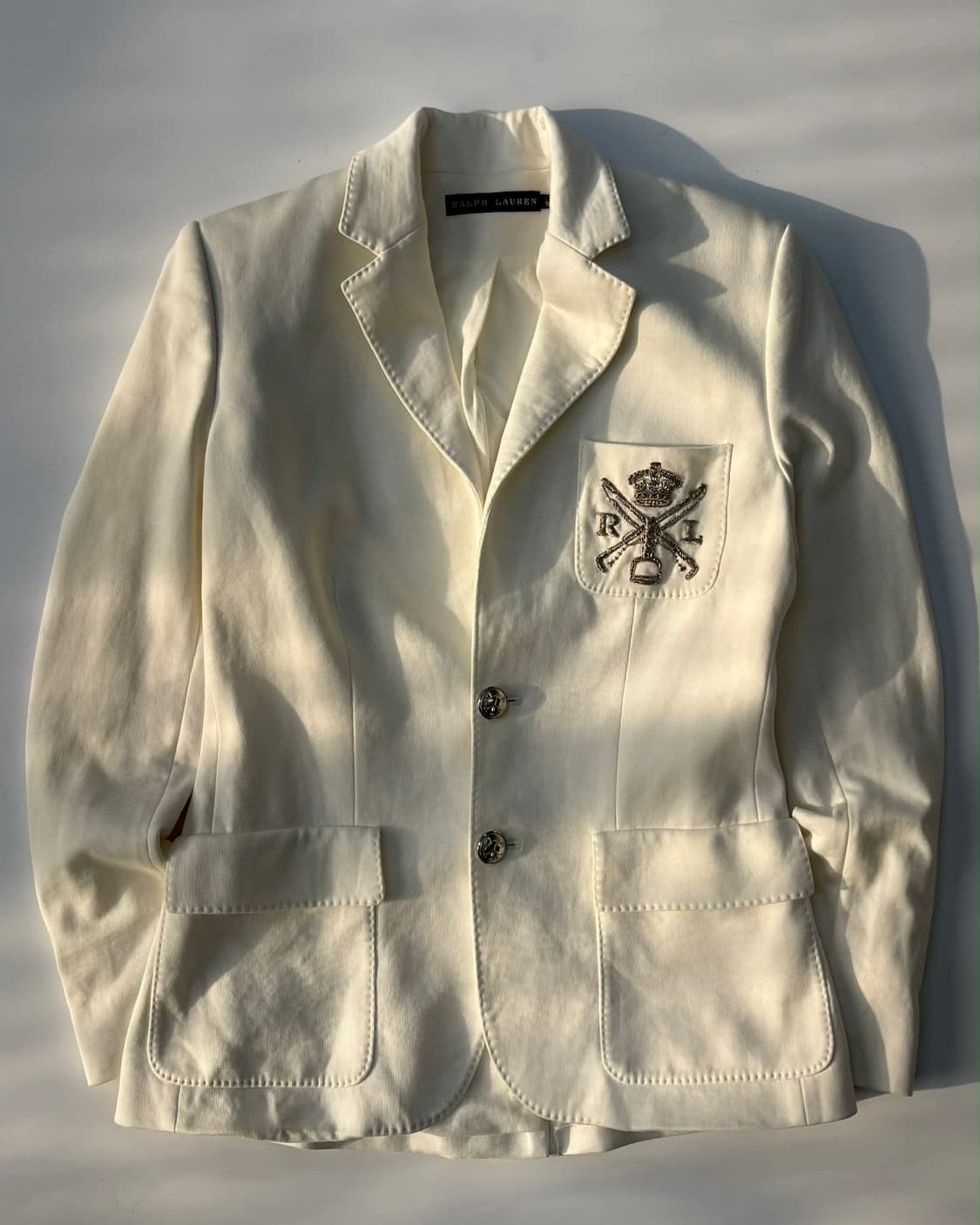 [2] 랄프로렌 크레스트 엠블럼 RL 자수 블레이져 자켓 상품이미지1