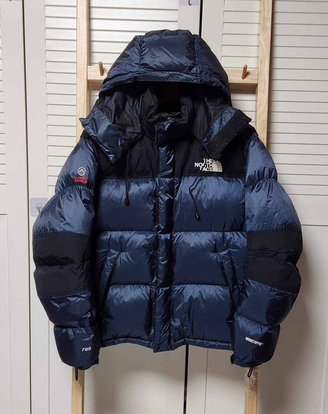 노스페이스 700 눕시 윈드스토퍼 서밋시리즈 패딩 자켓 상품이미지3