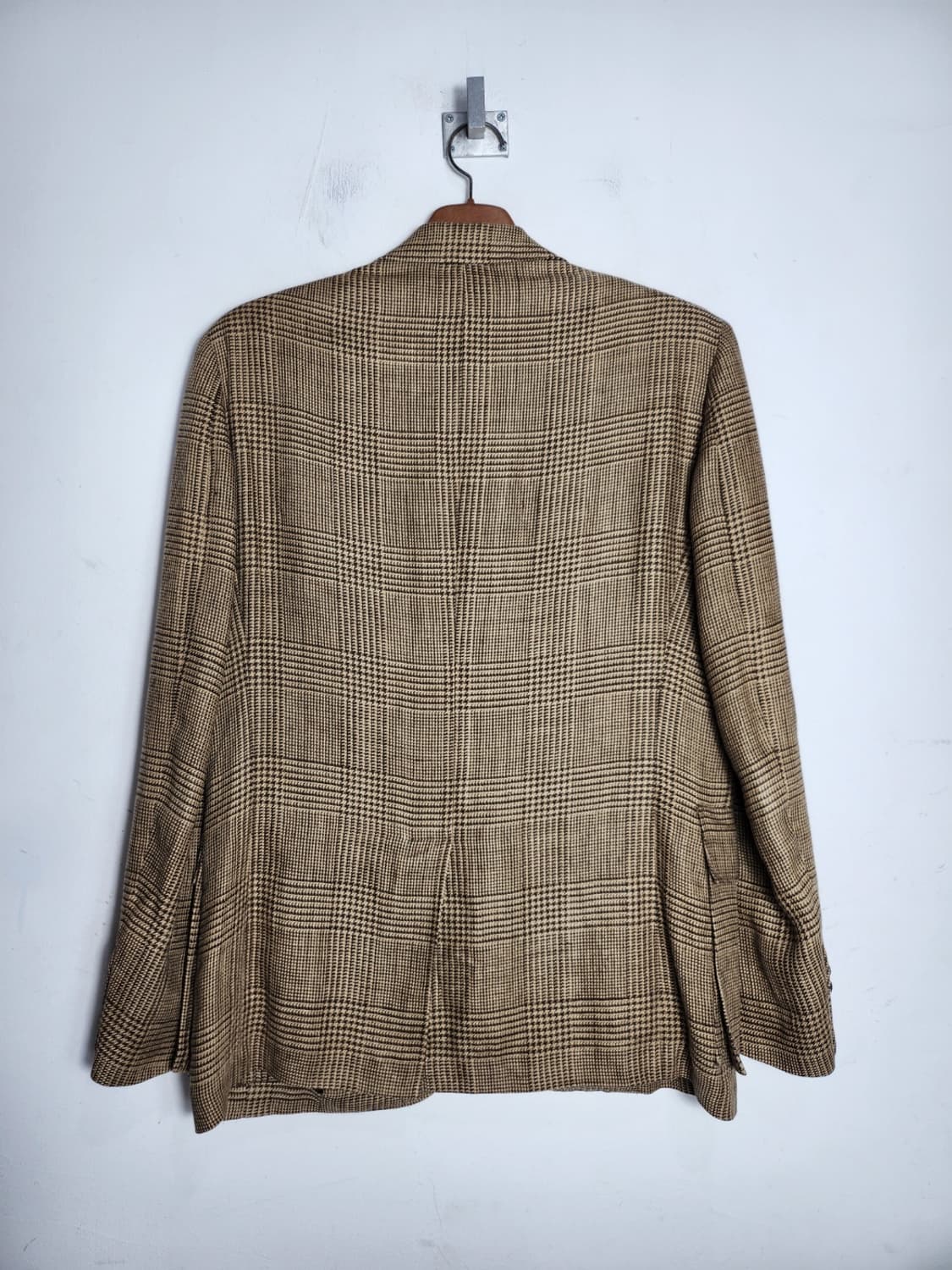 폴로 랄프로렌 브라운 글렌체크 블레이저 자켓 상품이미지5