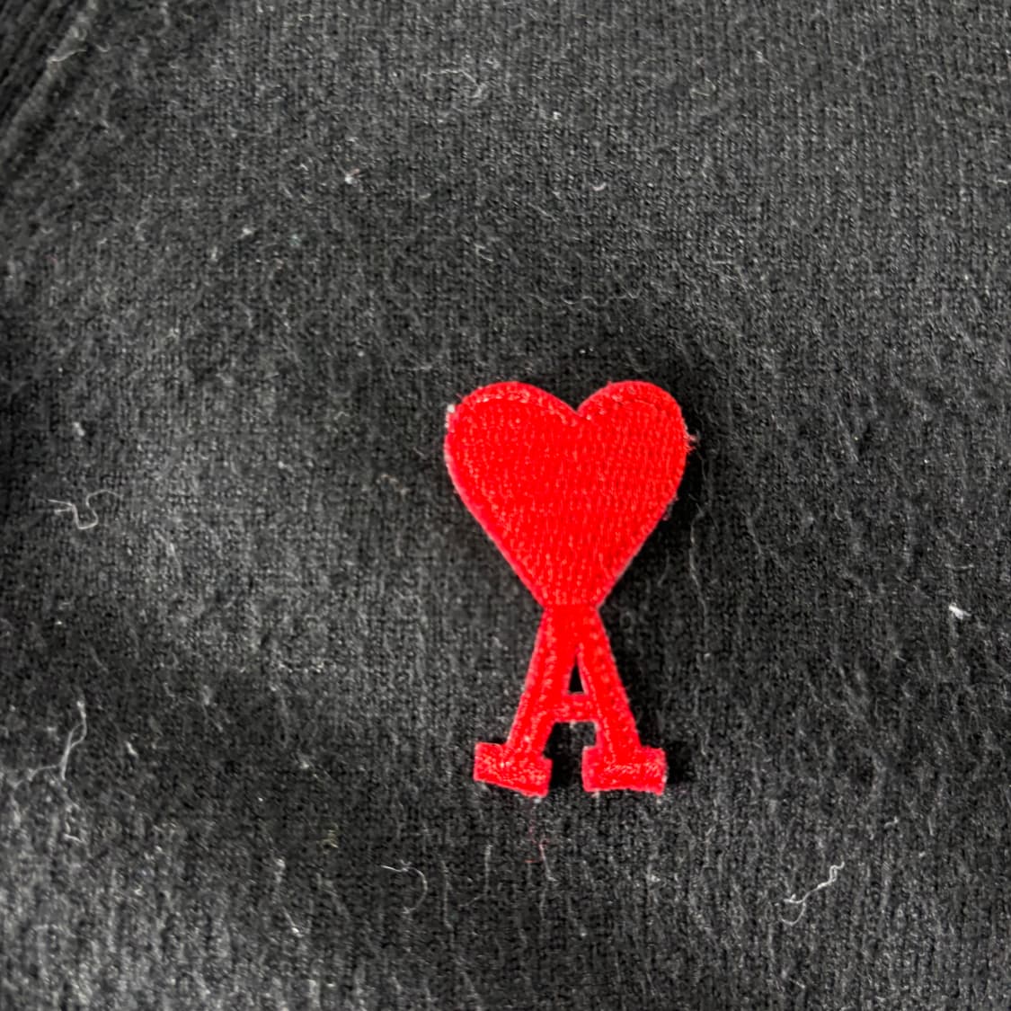 95 아미 하트와펜 블랙 가디건 상품이미지3