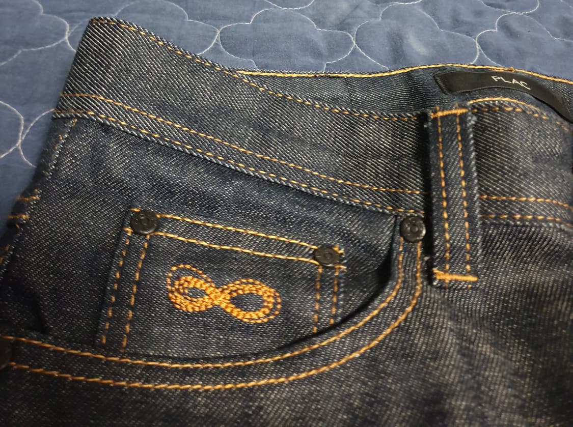 (16s) 플랙 베를린 96V 셀비지 RAW 슬림스트레이트 데님진(31) 상품이미지3