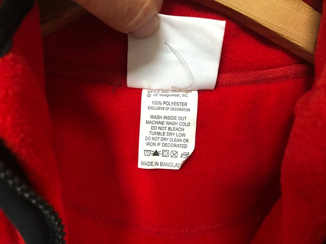 NFL 캔자스시티 치프스 하프집업 플리스자켓 L(해외) 상품이미지5