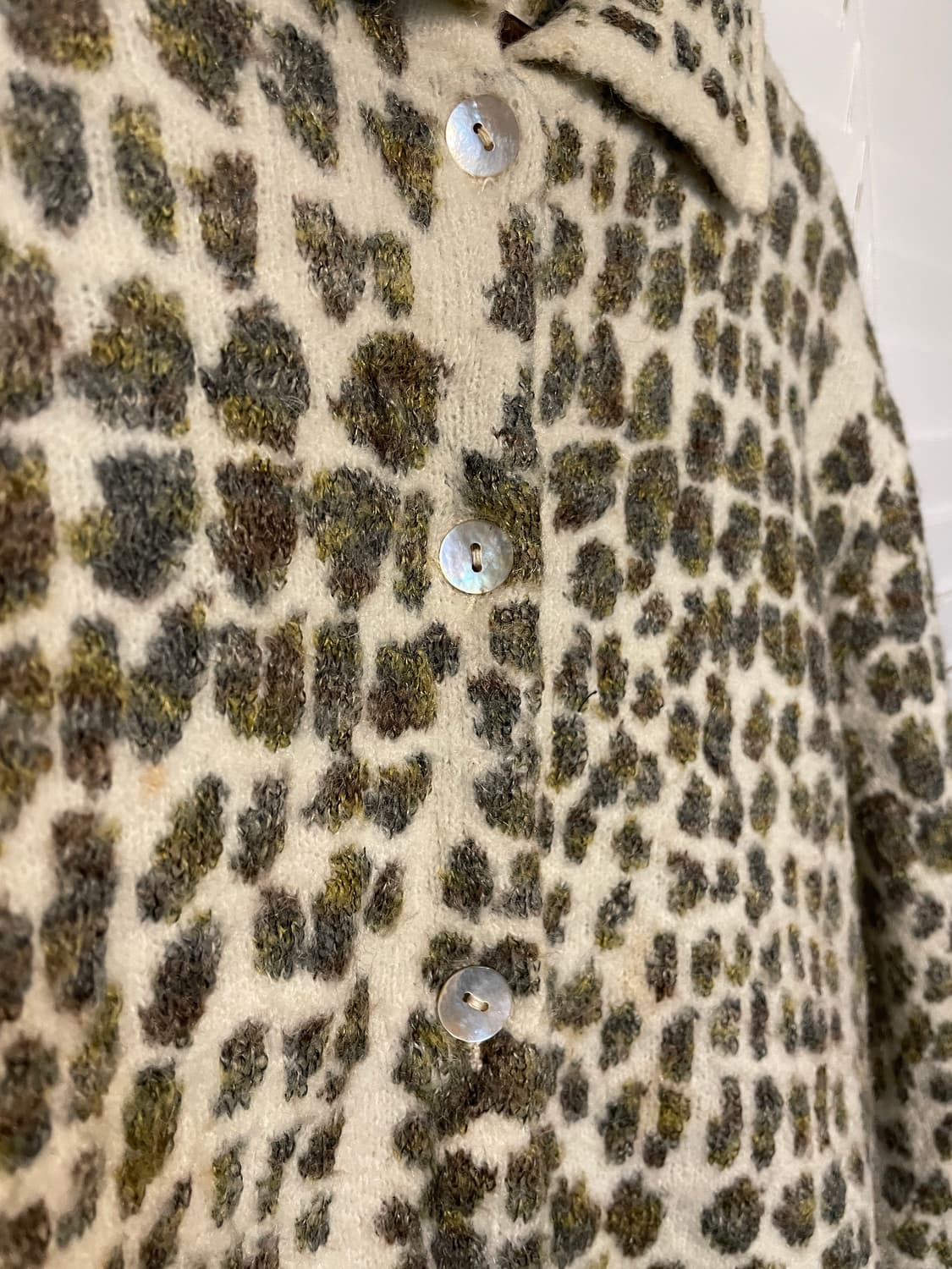 미스컬리지 패턴 니트 가디건 상품이미지6