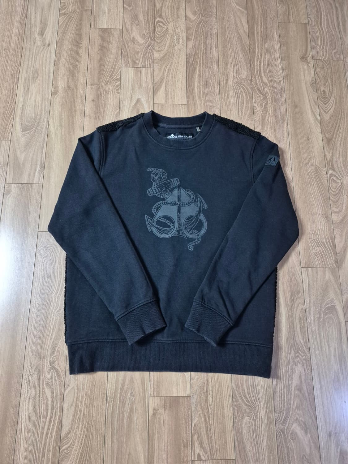 무스너클 무스 레이크 풀오버 맨투맨 M 상품이미지1