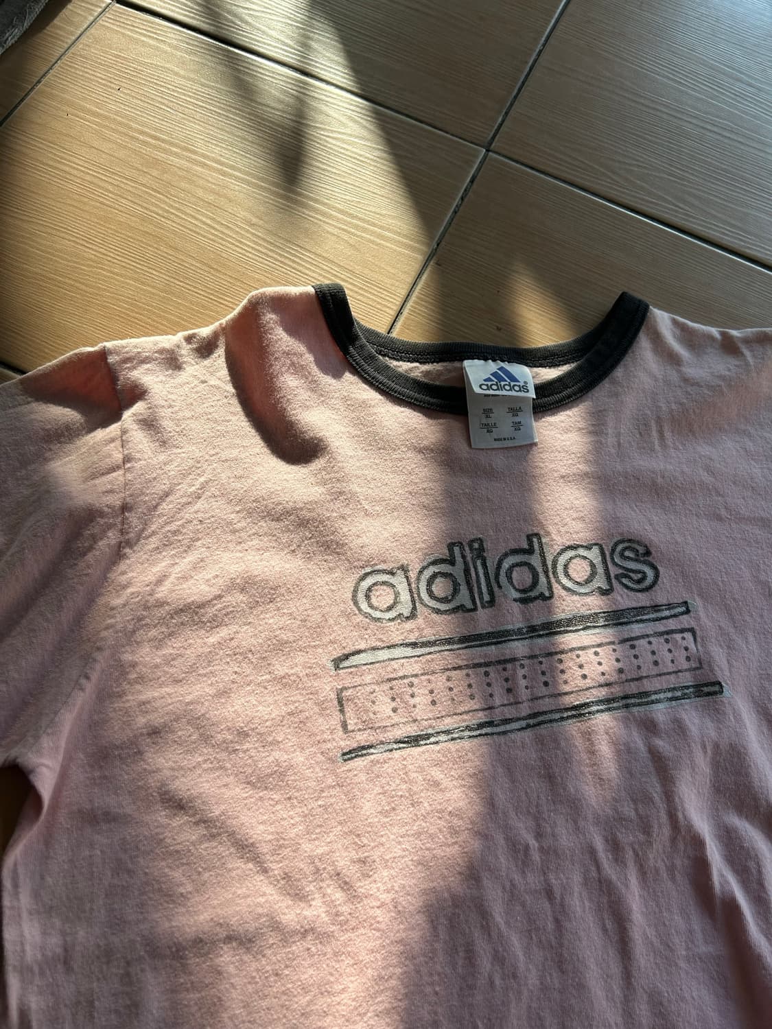 90‘s 아디다스 링거티  상품이미지2