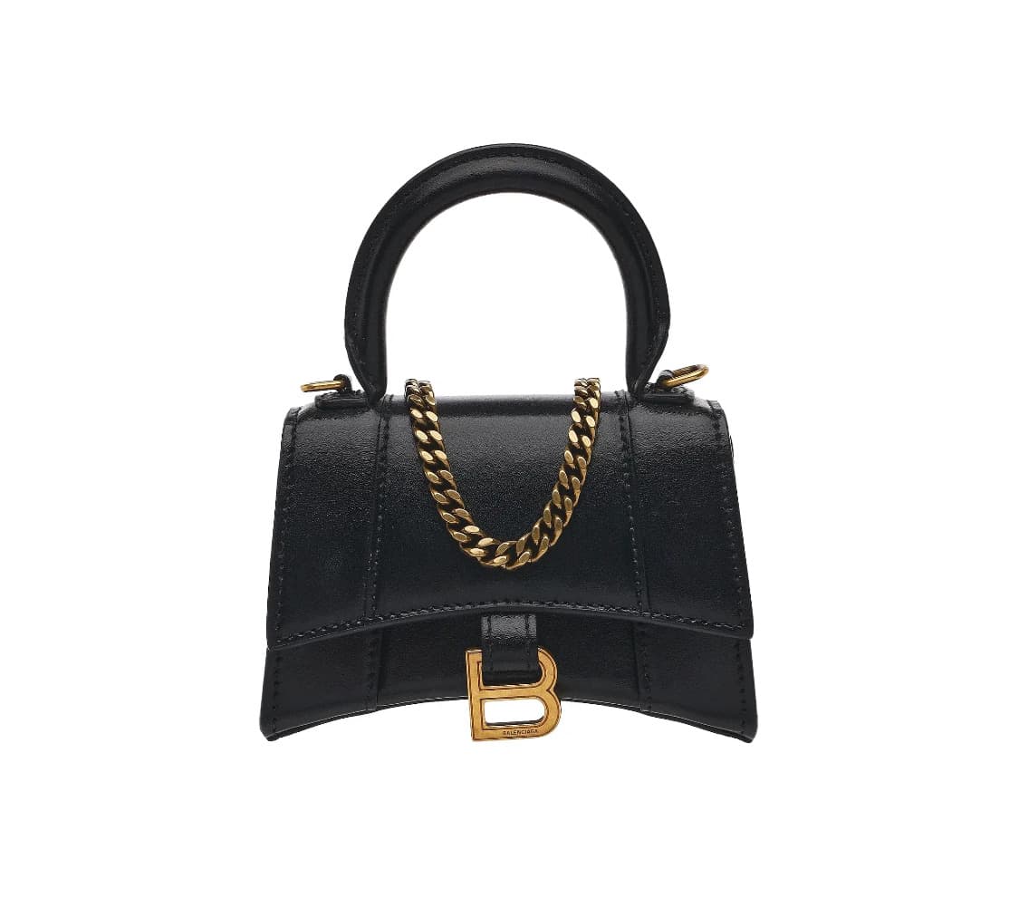 [S급] 발렌시아가 아워글래스 탑 핸들 미니 토트백 판매합니다!!! 상품이미지1