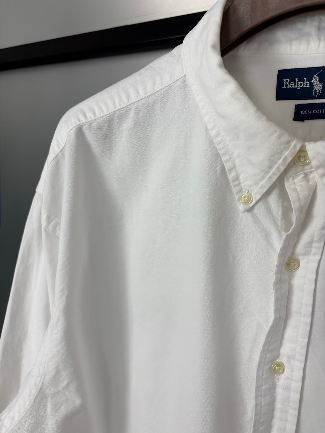  [5XL]POLO폴로 멀티포니 화이트 셔츠 상품이미지4