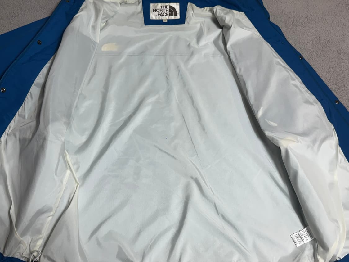 노스페이스 블루 미드로고 바람막이 윈드브레이커 자켓 105(XL) 상품이미지5