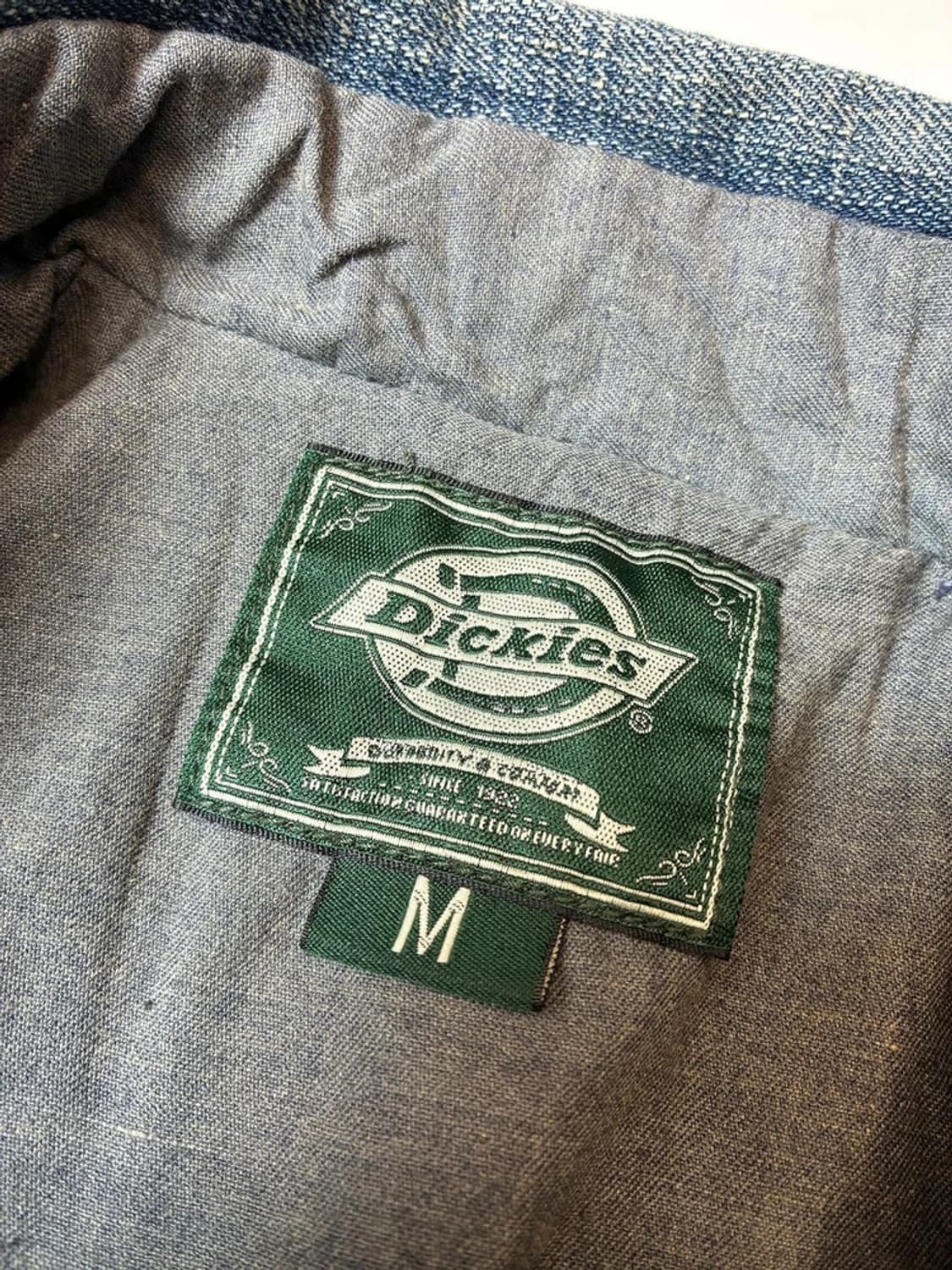 디키즈 00's 메탈 훅 클로저 워크 데님 자켓 PN8077 상품이미지7