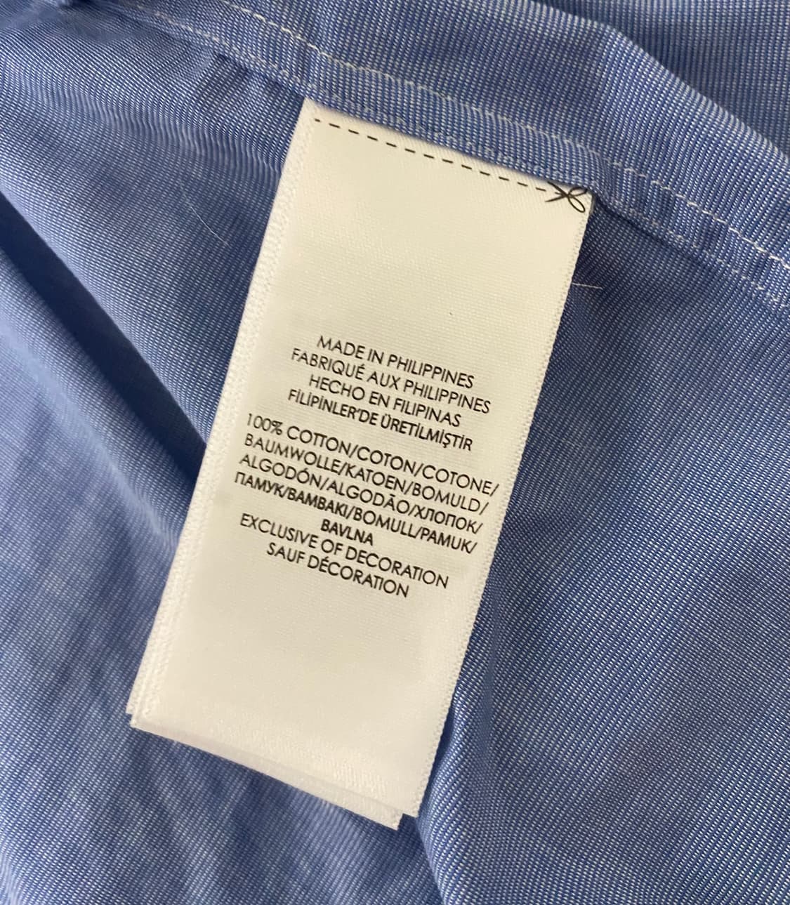 [M] 랄프로렌 폴로 셔츠 블루 상품이미지3