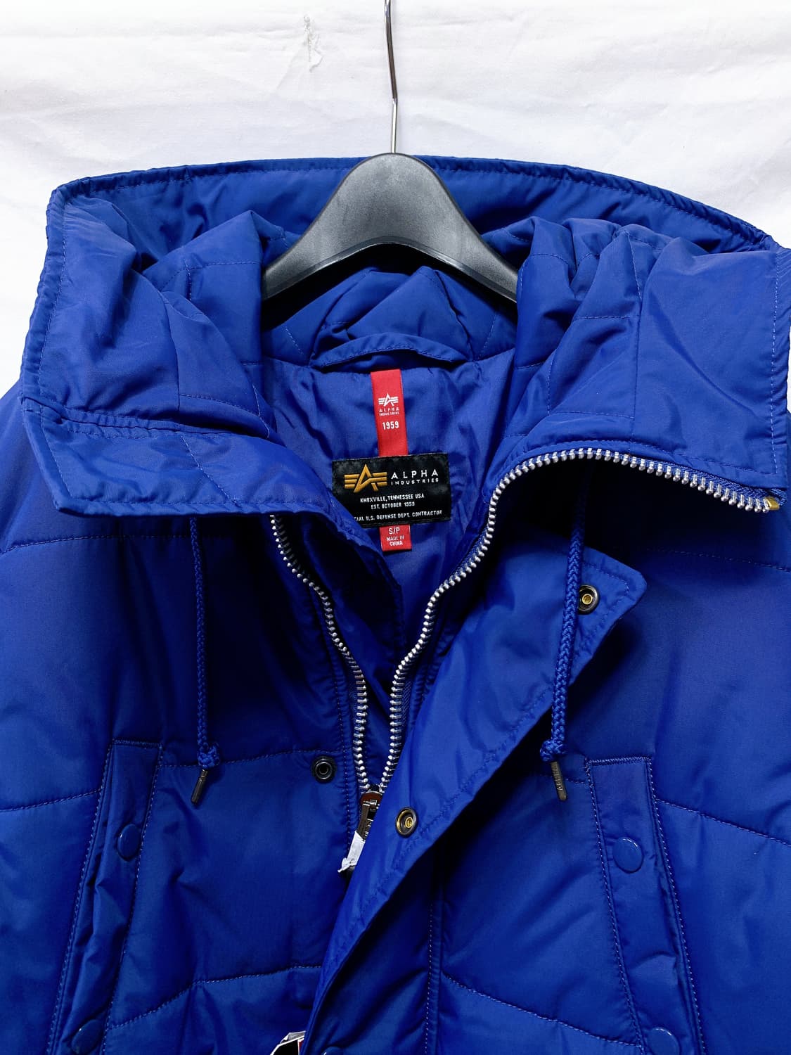 (새상품)알파인더스트리 남성 블루 패딩 상품이미지2