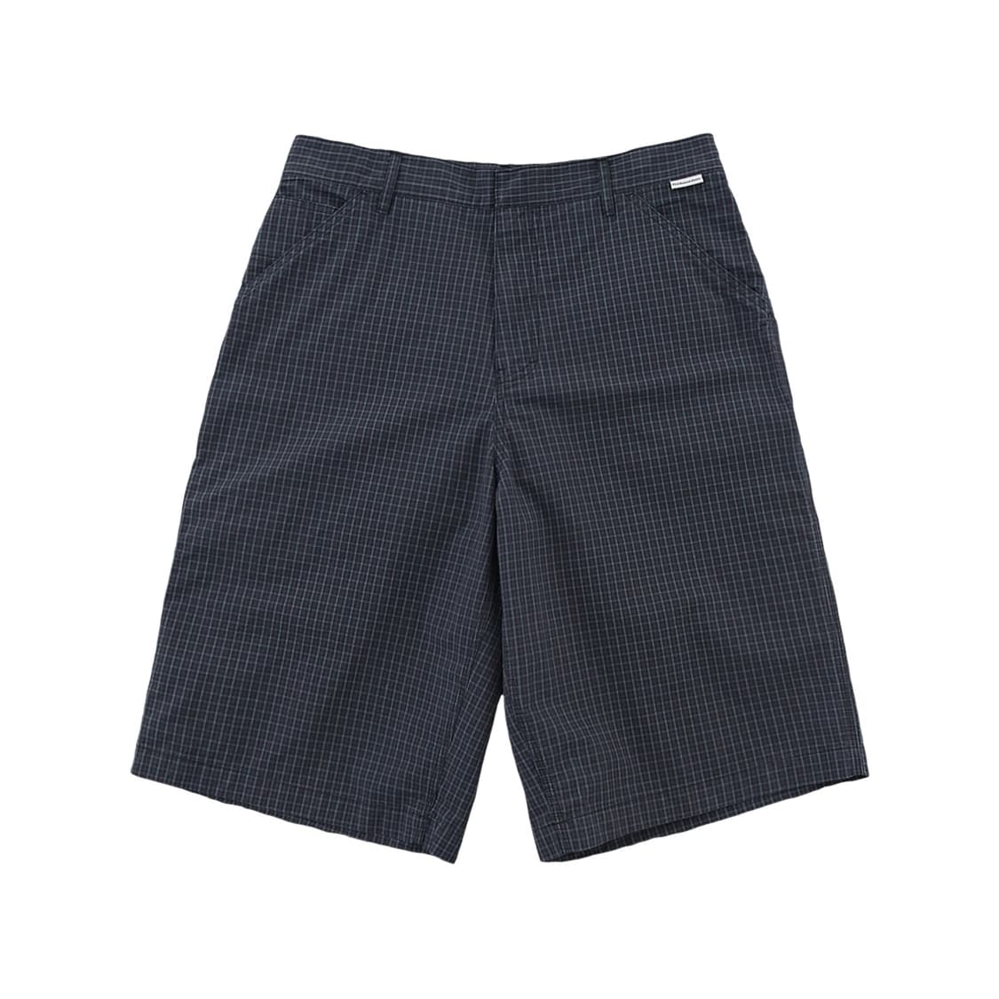 알프레드 체크 카펜터 쇼츠 네이비 S 상품이미지1
