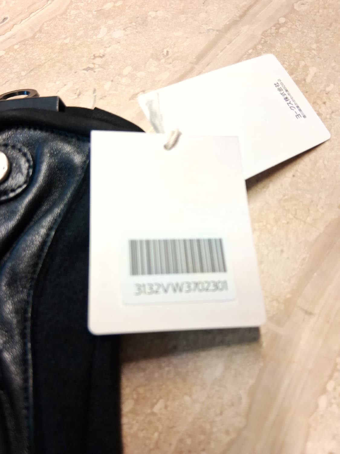 비비안 웨스트우드 아웃핑거 콤비 장갑 블랙 (새상품) 상품이미지8