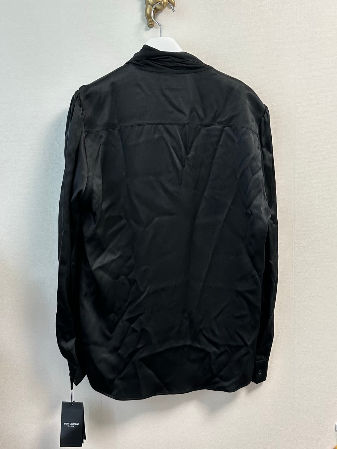 (새상품)생로랑 23SS 스카프 실크 셔츠 - 40Size 상품이미지6