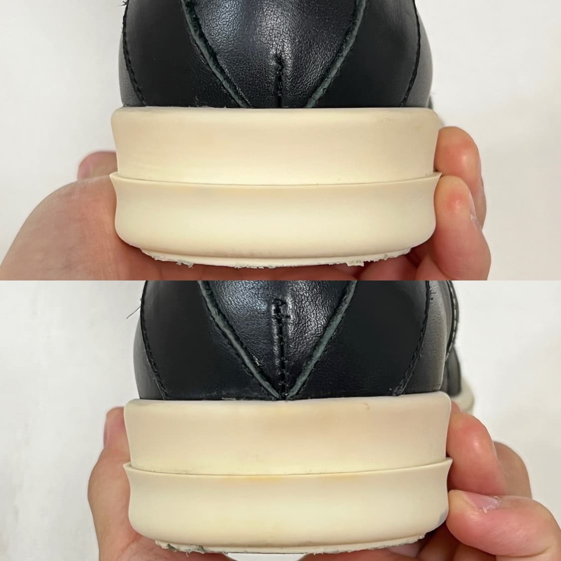 릭오웬스 14SS 지오바스켓 모노크롬 LPO 검검흰 상품이미지6