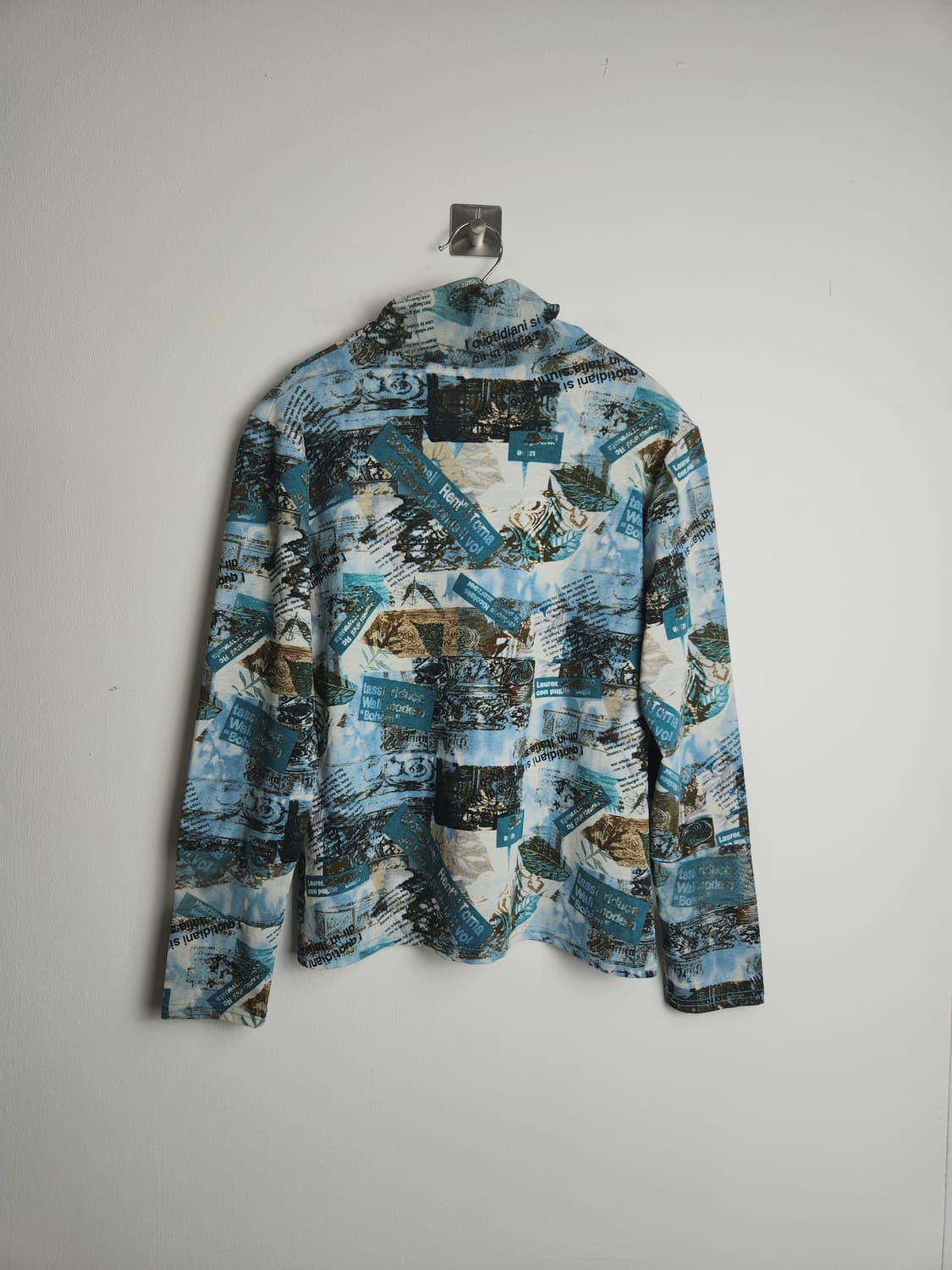 패턴 롱 슬리브 탑 상품이미지8