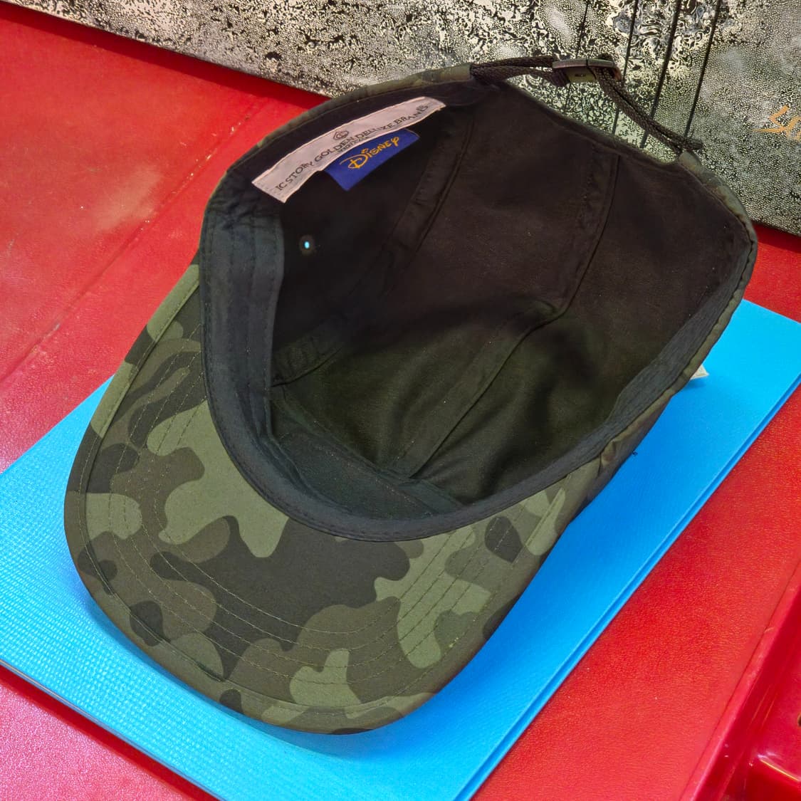 디즈니 미키마우스 카모플라쥬 캠프캡 모자 상품이미지4