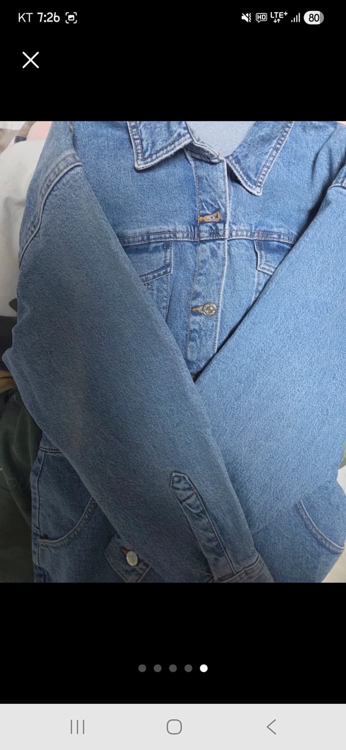 자라 데님 원피스  상품이미지5