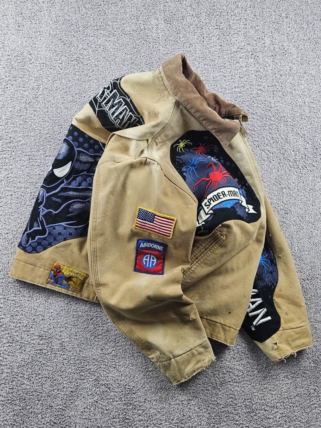 칼하트 X 제프해밀턴 리워크 커스텀 디트로이트 자켓 (105)/10594 상품이미지4