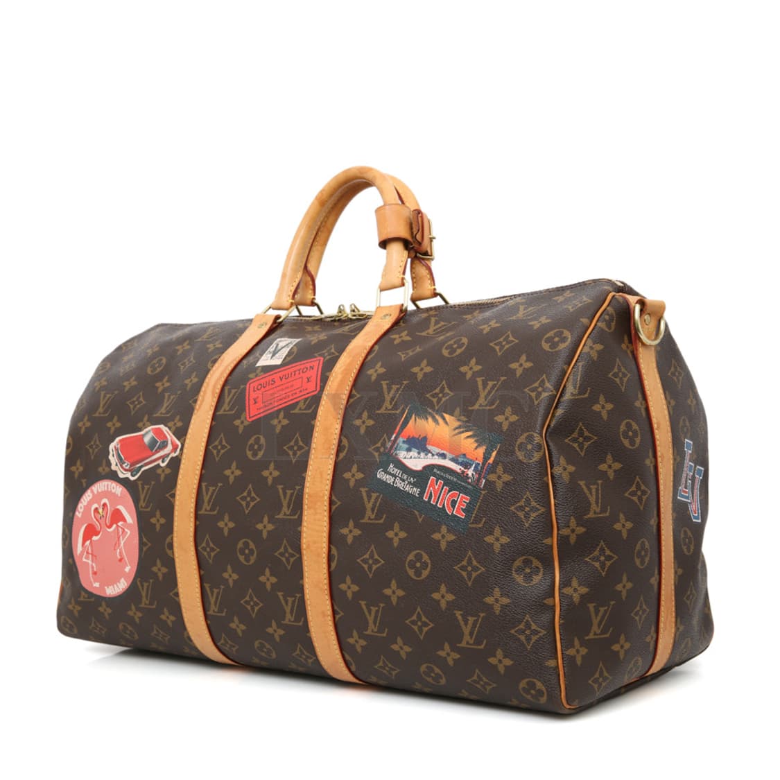 루이비통 월드투어 키폴 50 반둘리에 모노 여행가방 킵올 상품이미지3