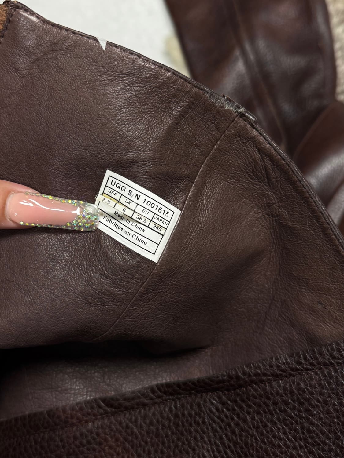 UGG cosima tall leather Hill 상품이미지3