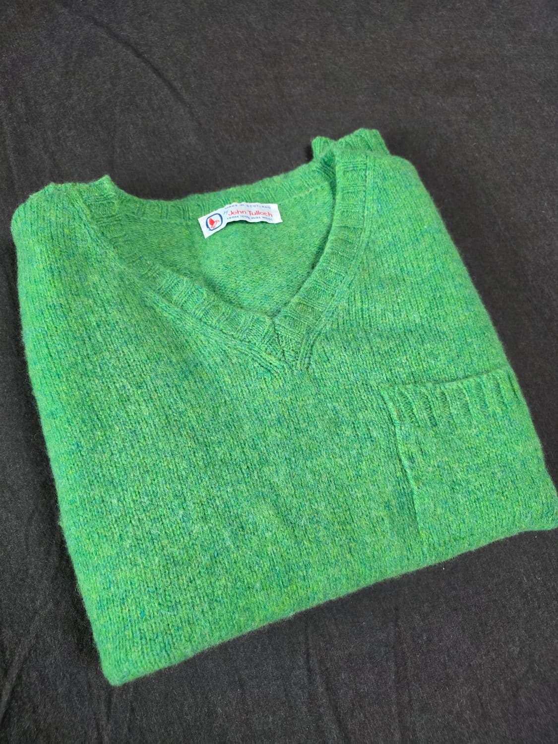 John Tulloch 퓨어울 100%  Made in Scotland 상품이미지4