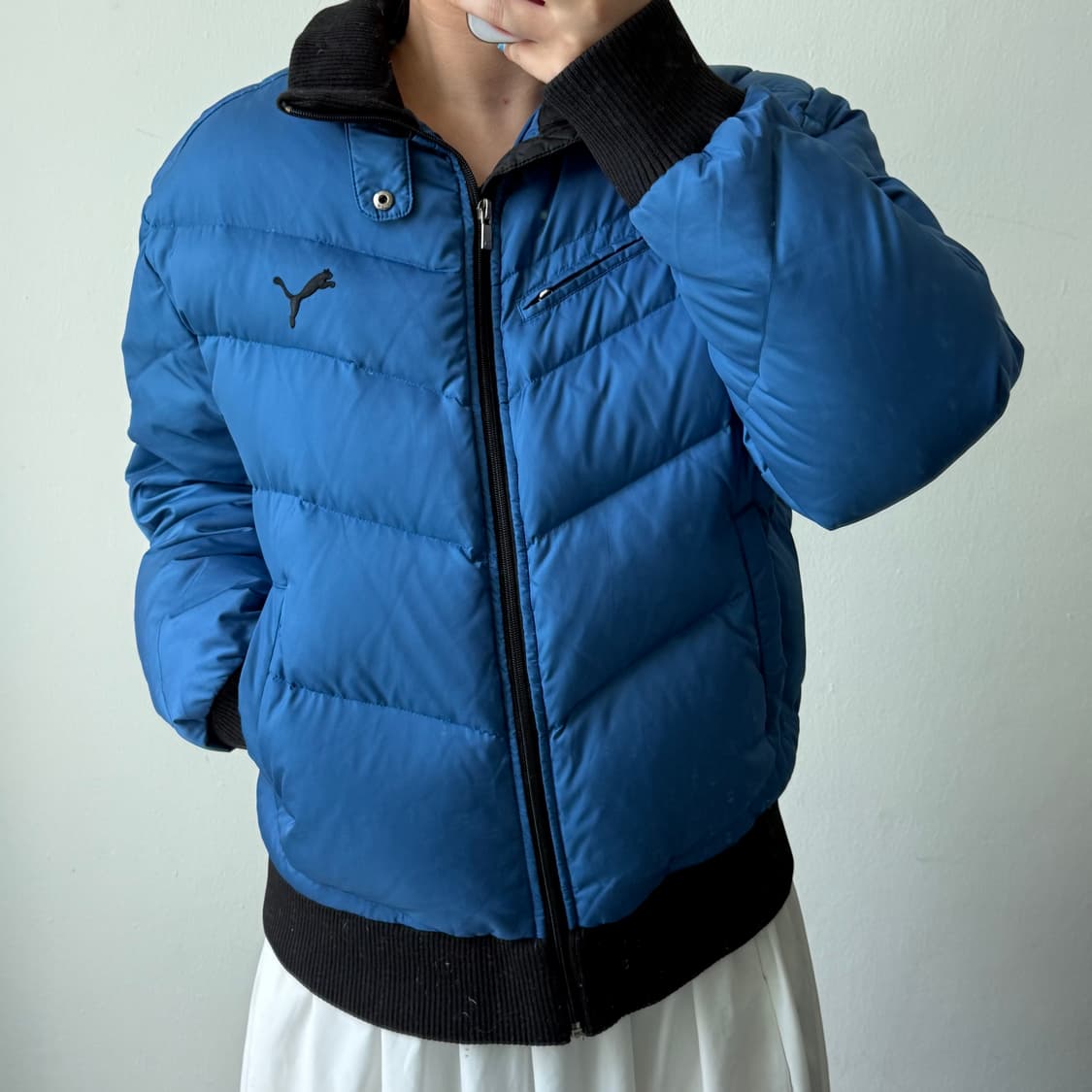 [XL] 푸마 블루 패딩 상품이미지2