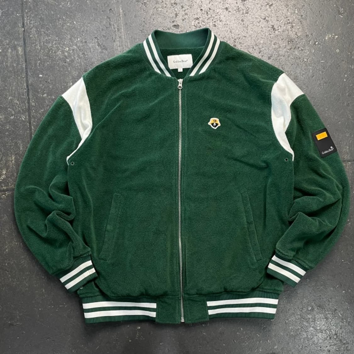 100 골든베어 파쓰리 바시티 자켓 상품이미지1