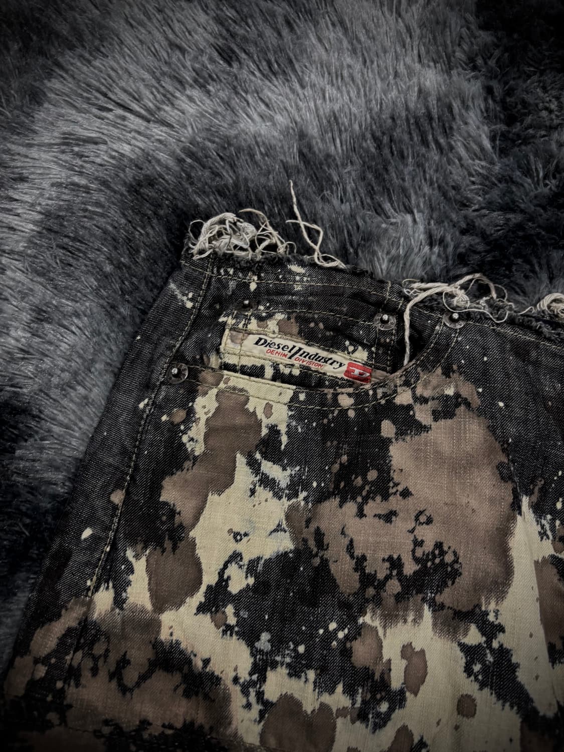 Diesel 타이다이 언발란스 스커트 상품이미지4