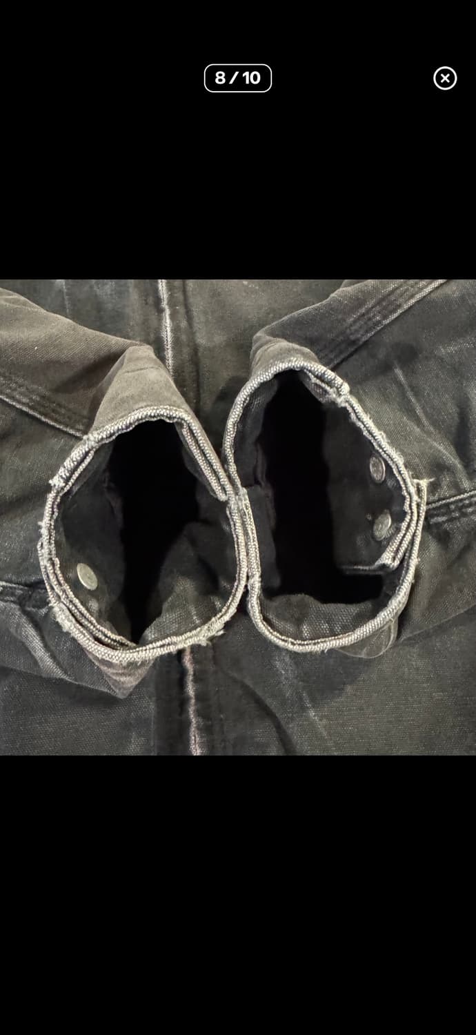 [42-R] 칼하트 J01 BLK 디트로이트 자켓 (M~L) 상품이미지10