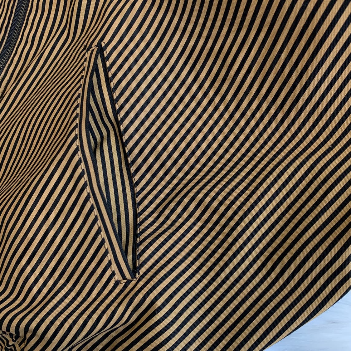 아조바이아조 핑크 라벨 스트라이프 봄버 자켓 1677 상품이미지6